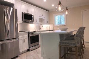 newly renovated kitchen by SPEC Development