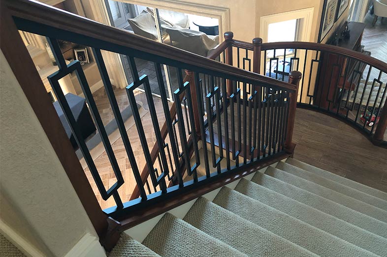 Staircase remodel, home remodel, fort myers, naples